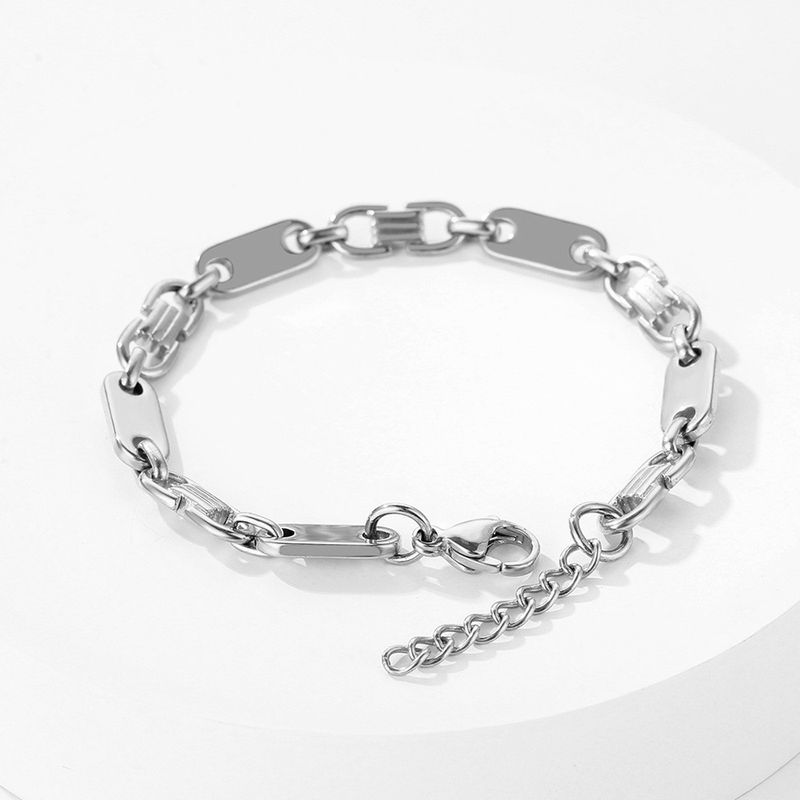 Women's Jewelry Set Fashion New Design Simple Temperament Charm Bracelet Gold Plated Stainless Steel Oval Coffee Bean Bracelet_voghion.com