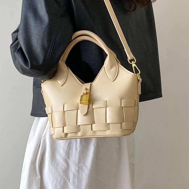 Borsa a tracolla di alta qualità, borsa a secchiello vintage, borsa tote in tessuto occidentalizzato, borsa sotto le ascelle alla moda, borsa da donna leggera di lusso_voghion.com