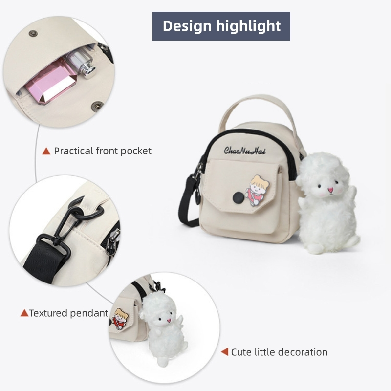 Torba na telefon komórkowy Nowa damska torba na ramię Torba na ramię Senior Sense Canvas Bag Letnia mini torba Torby s_voghion.com