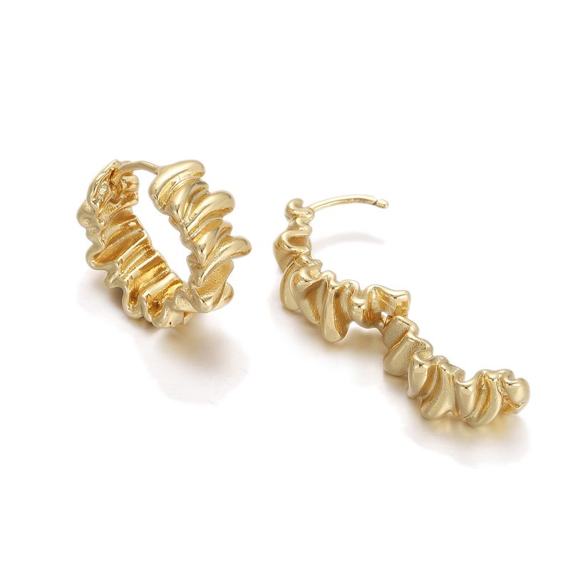 Geometric Full Of Zirconium Love Multi Layer Versatile Ear Clips Retro Street Romantic Earrings_voghion.com