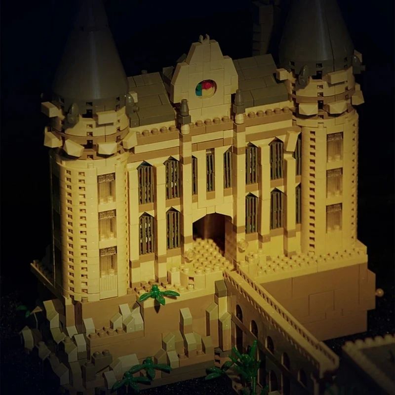 Micro Bricks City Creative Medieval Magic Castle Series School Architecture Model Building Blocks Gifts Toys Kid Adult Child_voghion.com