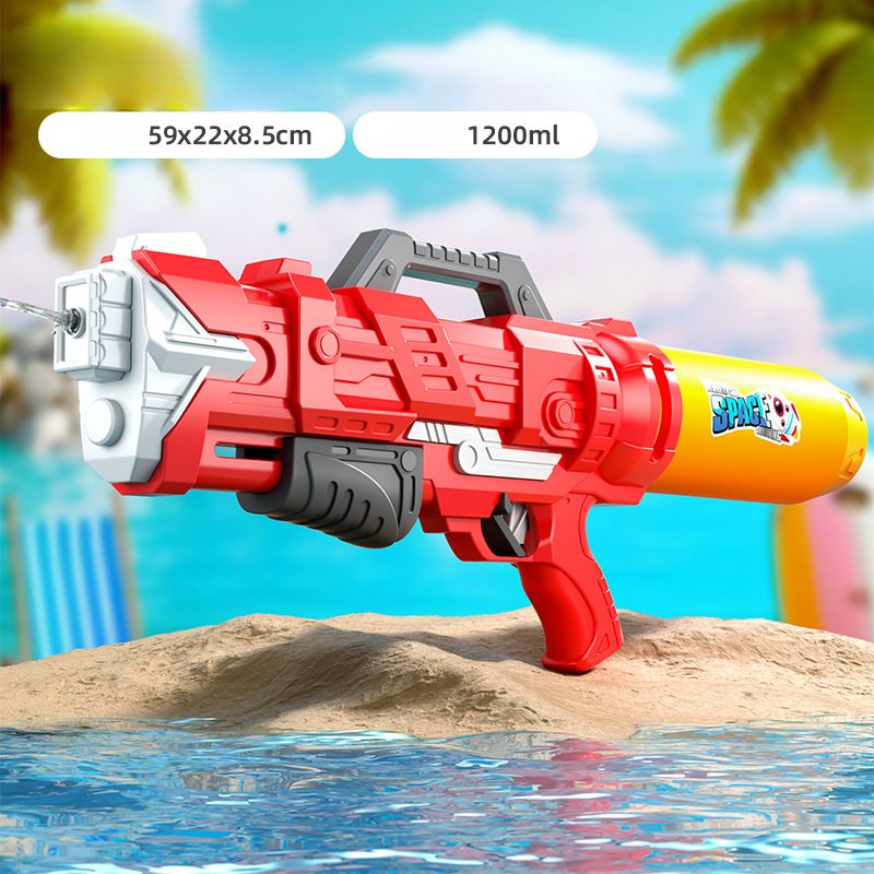 Pistola ad acqua giocattolo per bambini, grande, estraibile, di grande capacità, per spruzzi d'acqua da spiaggia, per combattere con l'acqua, per esterni_voghion.com