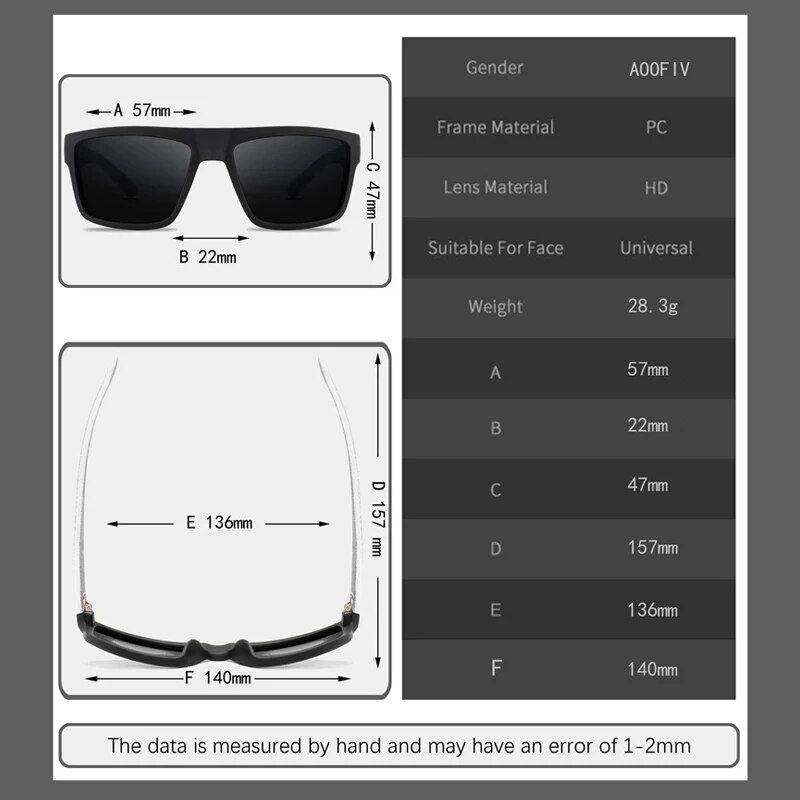 Ochelari de soare polarizați pentru bărbați și femei, designer de brand, vintage, la modă, pentru șofat, ochelari de soare, ochelari, ochelari_voghion.com