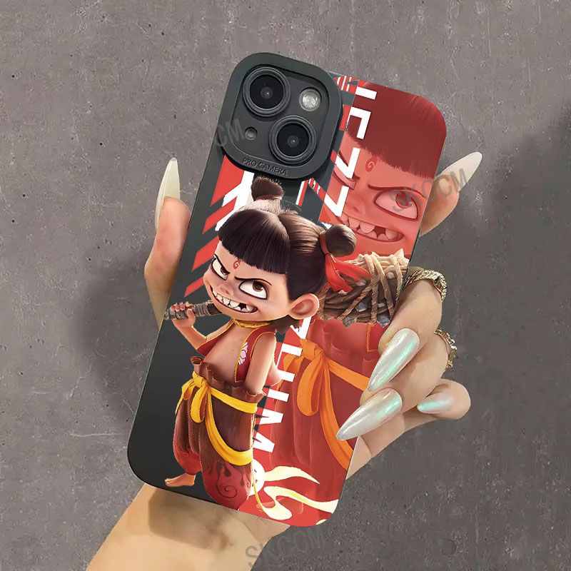 Carcasă de telefon moale pentru Samsung Galaxy S25 S24 S23 S22 S21 S20 Plus Ultra S20 FE A55 A54 A35 A15 Lite 5G, film anime fierbinte, Nezha's 2_voghion.com