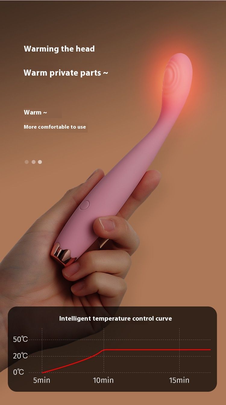 ROSELEX Lao Le Si Dian Chao Pen Mini Meleg Vibrációs Masszázs Pálca Női Maszturbációs Eszköz Páros Flörtölő Játék_voghion.com