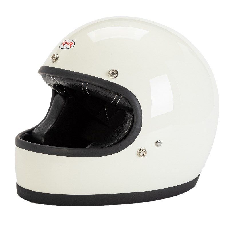 Motorcycle helmet Retro full helmet glass steel helmet_voghion.com