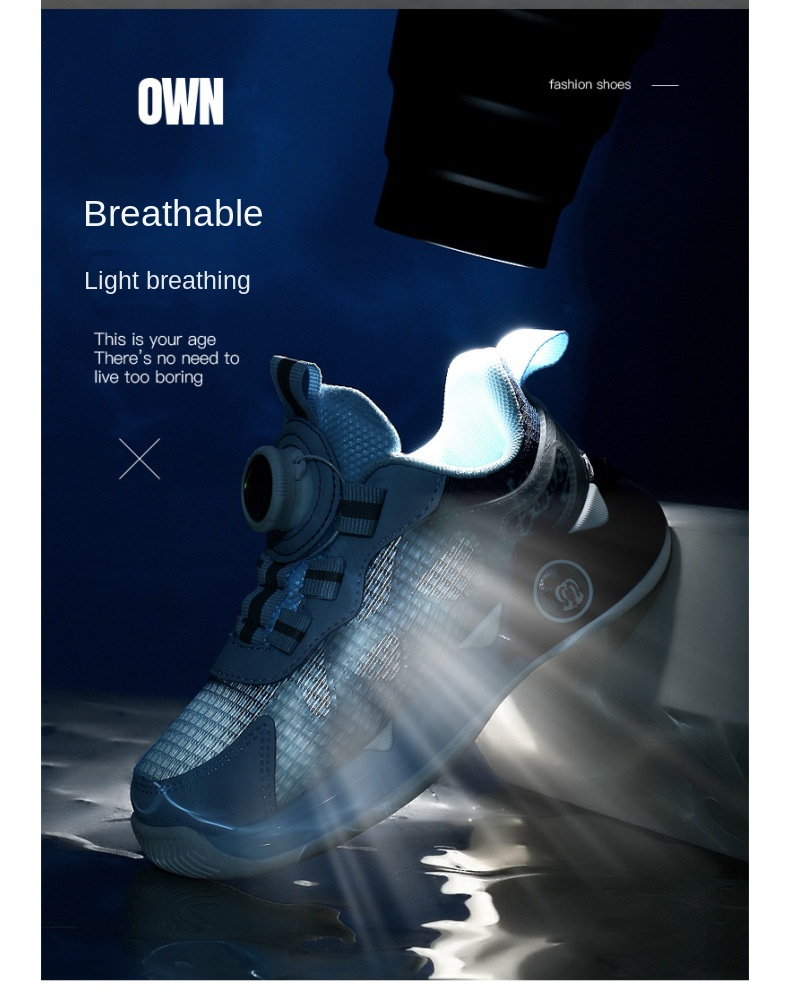 BOBDOG Kinderschuhe Kinderschuhe Jungen 2024 Frühling Mesh atmungsaktiv große Kinder Tennisschuhe Boardschuhe Mädchen Sportschuhe_voghion.com