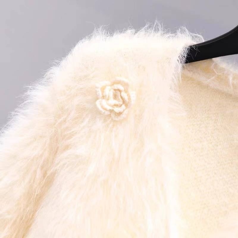 Vêtements pour femmes nouveau pull ample à manches longues style chaud automne et hiver_voghion.com