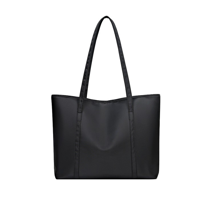 Sac en tissu simple et grand sac décontracté et léger pour femme, sac à bandoulière pour femme, sac fourre-tout de grande capacité_voghion.com