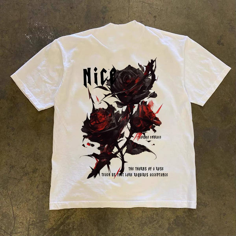 Maglietta unisex oversize in cotone a maniche corte, essenziale per l'estate 2025 - T-shirt casual alla moda, vestibilità ampia, per uomo e donna_voghion.com