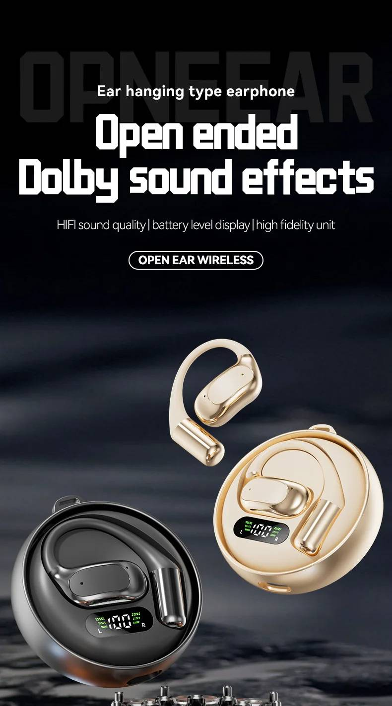 Auriculares inalámbricos M114 con traducción simultánea y voz inteligente con IA._voghion.com