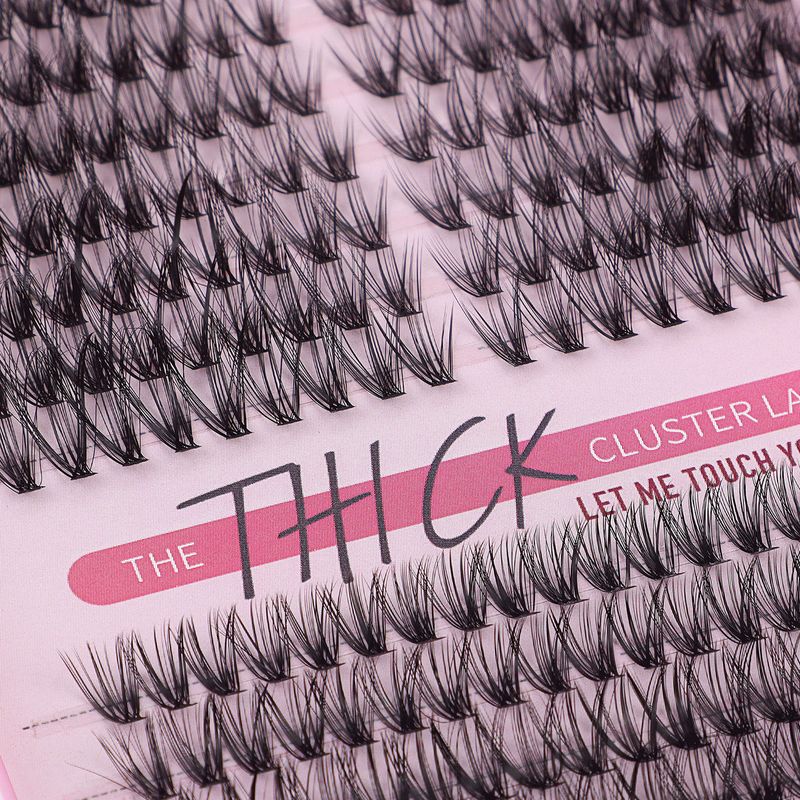 NO.C98DIY Single Tuff Large-capacity 60D+100D Curly And Thick Mixed False Eyelashes_voghion.com
