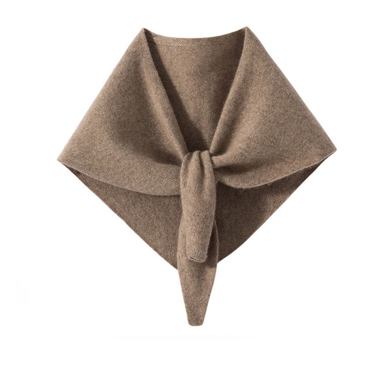 Herbst/Winter: 100 % reines Kaschmir, kleines Dreiecks-Stricktuch für Damen, Halswärmer, Schal, Oberbekleidung, direkt vom Hersteller_voghion.com