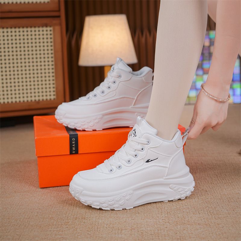 Height Increase Of 5cm Spring Autumn New Sports And Leisure High-top Breathable Soft-soled Dad Shoes_voghion.com