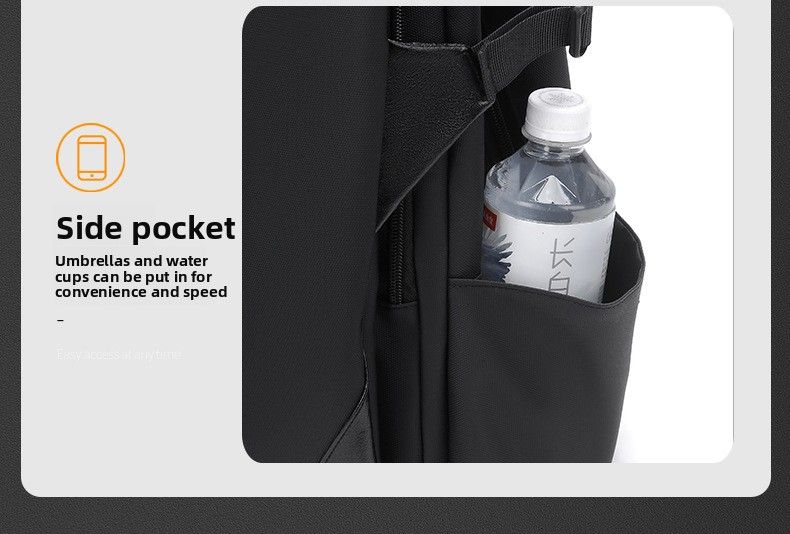 Backpack Casual Versatile Simple Large Capacity Student School Bag Business Commuter Travel Backpack_voghion.com