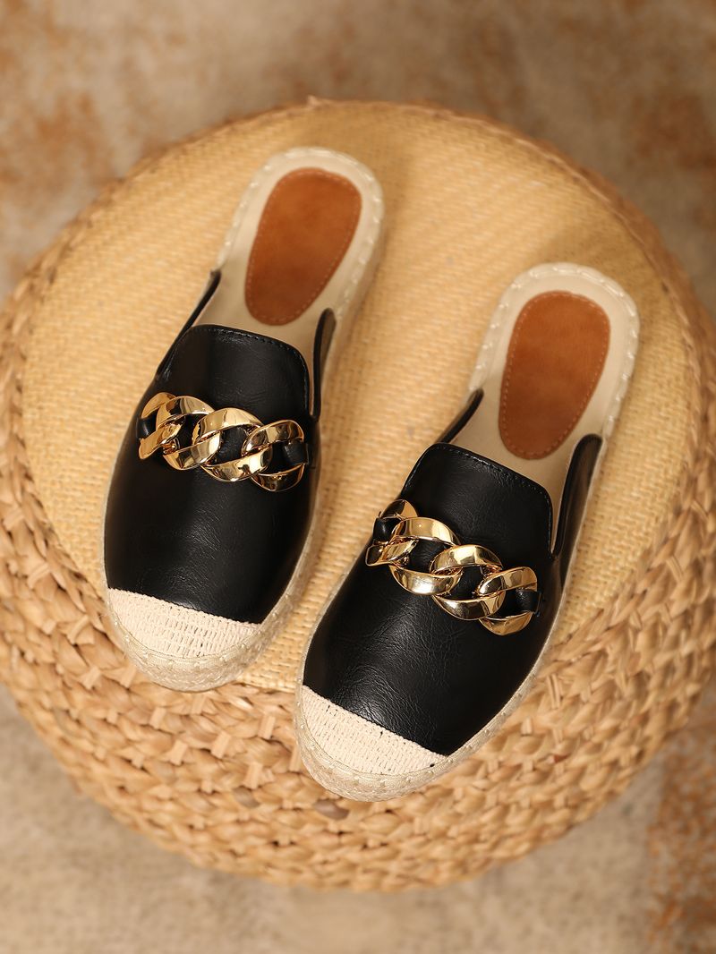 Pantofi de damă Intrați în comerțul electronic Pantofi de damă Pantofi plați Papuci de vară noi, cu jumătate de pantofi, casual și confortabili, pentru mamă_voghion.com