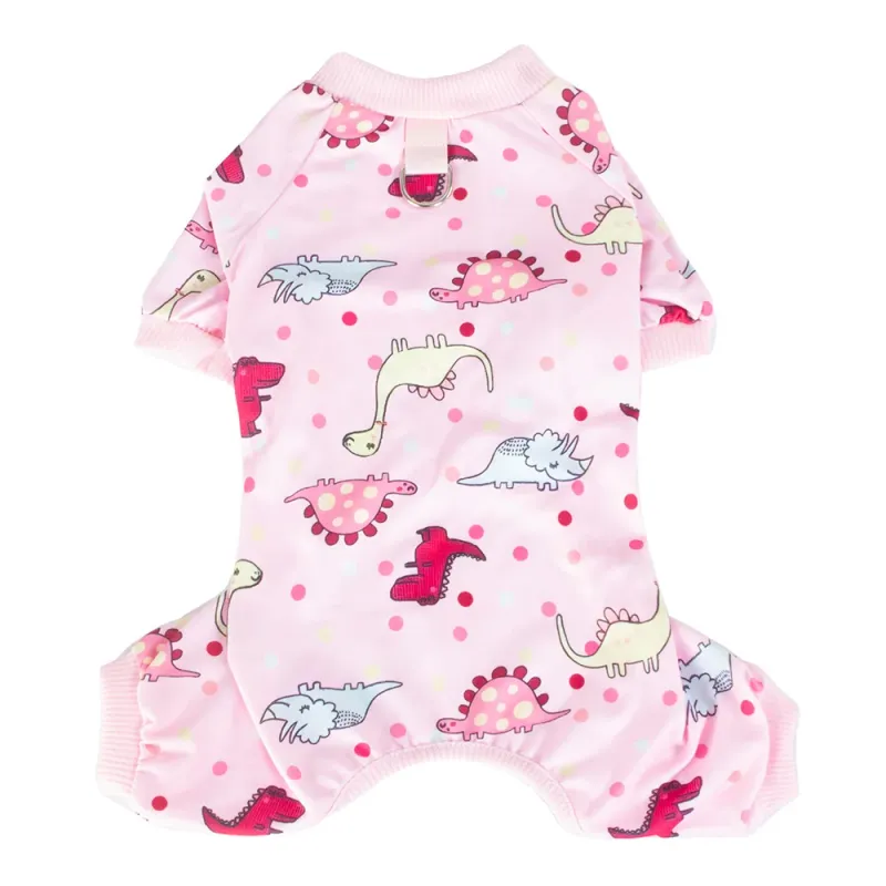 Hundepyjama aus Baumwolle, Dinosaurier von PawParty Store_voghion.com