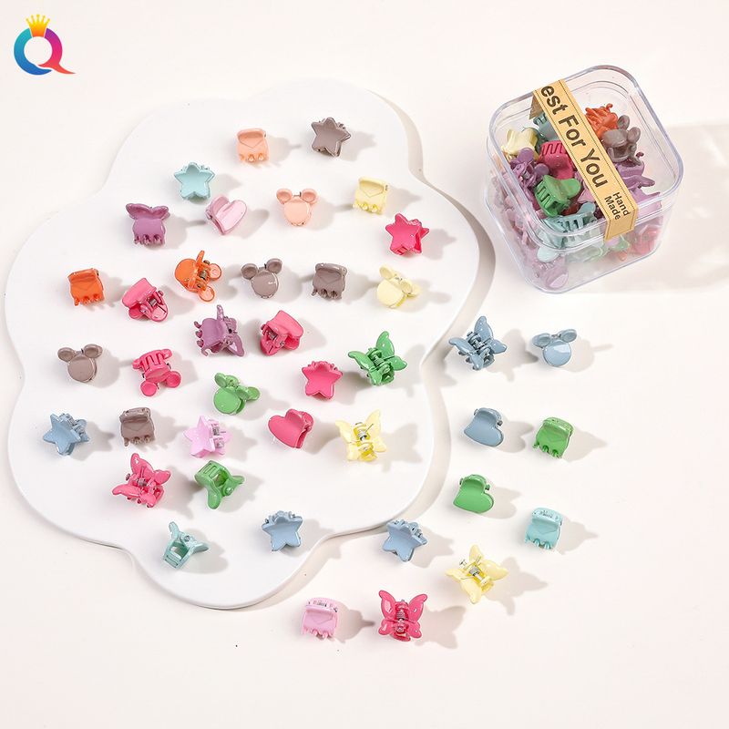 Unisex Κλιπ Μαλλιών σε Χρώμα Καραμέλας Μικρό Κουτί Κλιπ Χρωματιστή Πλεξούδα Μικρό Κλιπ Κλιπ Σπασμένες Φράντζες Κλιπ Κλιπ Κλιπ Κλιπ_voghion.com