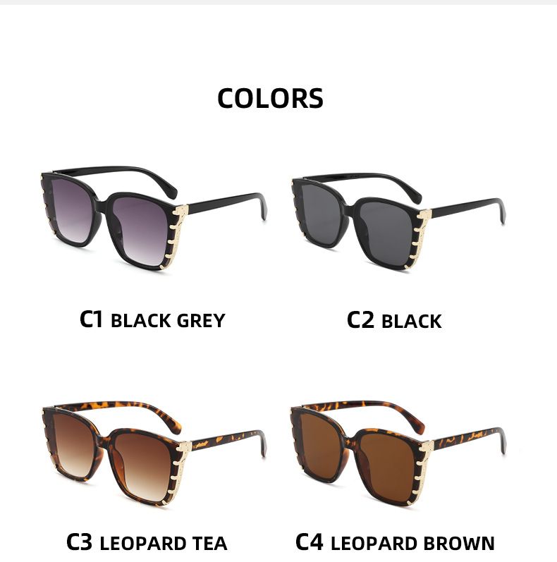 Two Circles European And American 2025 New High End Sunglasses Metal Decorative Frame Slim Sunshade Sunglasses Men T1404_voghion.com