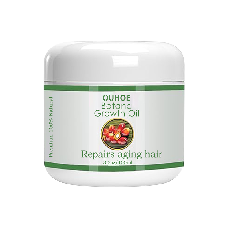 OUHOE Cream Repairs Dry Damaged Tail, Massages the scalp Deep Moisturizing, Smooth and Beautiful Hair Care_voghion.com