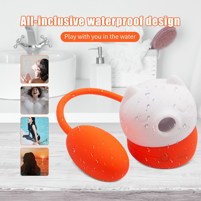 Vibratore a forma di uovo, giocattolo sessuale, vibratore per succhiare il punto G, strumento di stimolazione del clitoride femminile, vibrazione wireless Ch2023_voghion.com