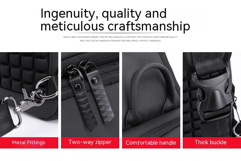 Τσάντα στήθους, ανδρική πολυλειτουργική επιχείρηση, αθλητικά, ταξίδια, χιαστί τσάντα με έναν ώμο_voghion.com