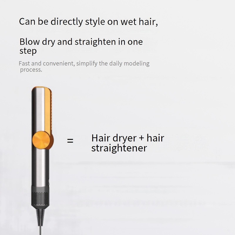 Ionic Hair Straightener & Curling Iron - Dual Voltage Styler For Wet/Dry Hair No Heat Damage & Frizz Control_voghion.com
