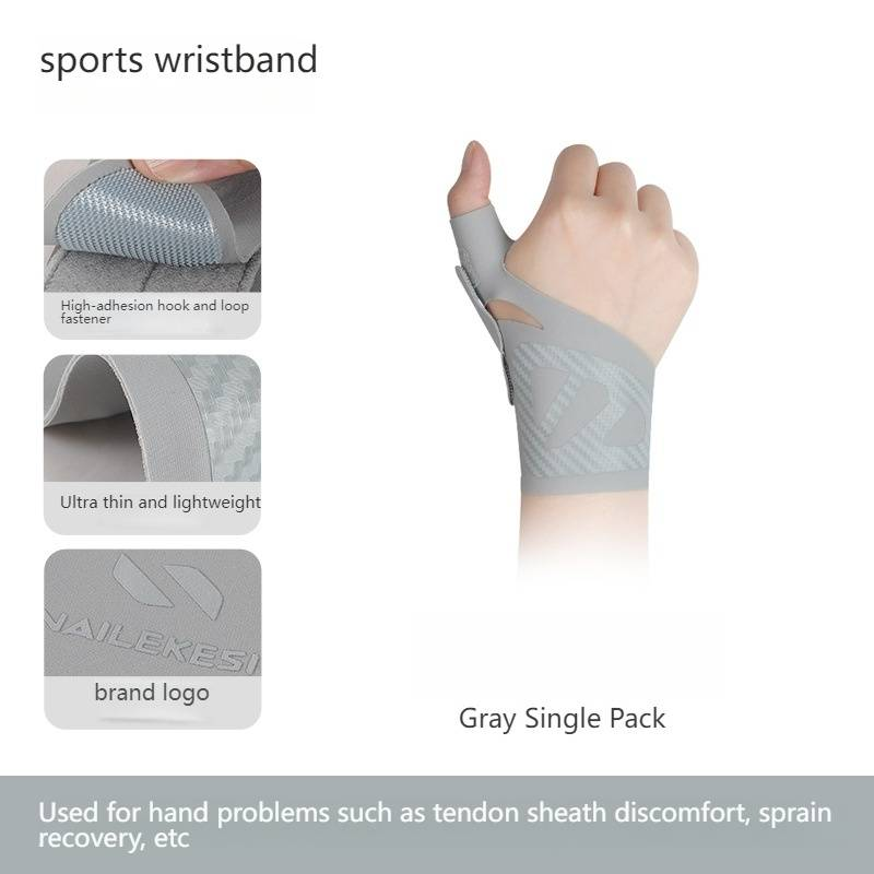 Tutore professionale per pollice e polso per tendinite, sindrome del tunnel carpale e sollievo dalla mano del topo - Materiale in Lycra traspirante, vestibilità regolabile per lo sport_voghion.com