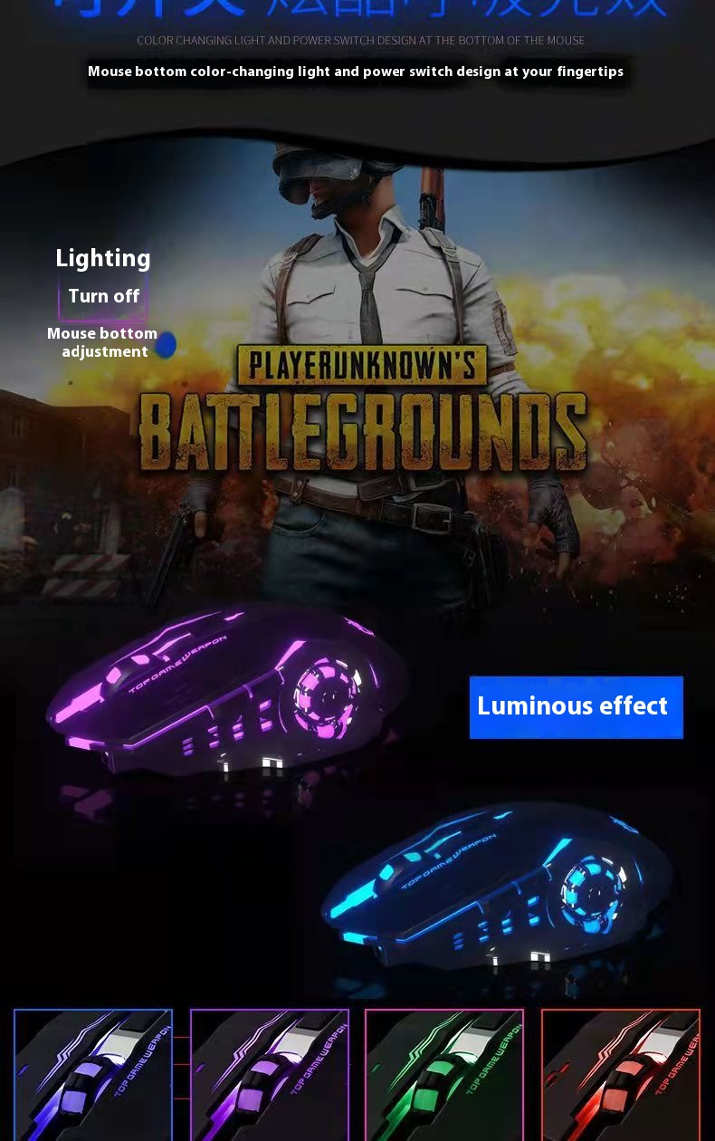 Mouse sem fio para jogos – 1600 DPI, 6 botões, 2.4G+Bluetooth, rolagem de 4 direções, iluminação RGB (preto/cinza/branco/rosa/preto Starlight)_voghion.com