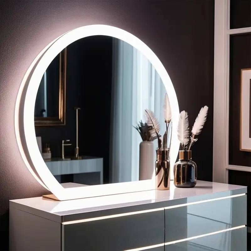5V USB COB LED Strip Light With Touch Control, 252 LEDs/Meter, Adjustable Brightness For TV Backlight, Living Room & Bedroom Decoration_voghion.com