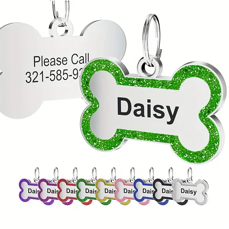 Nameplate For A Dog Made Of Zinc Alloy_voghion.com