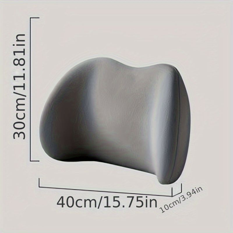 Cuscino di supporto lombare per ufficio, cuscino lombare per dormire, cuscino per mobili da ufficio, ergonomico, morbido, confortevole, memory foam, cotone_voghion.com