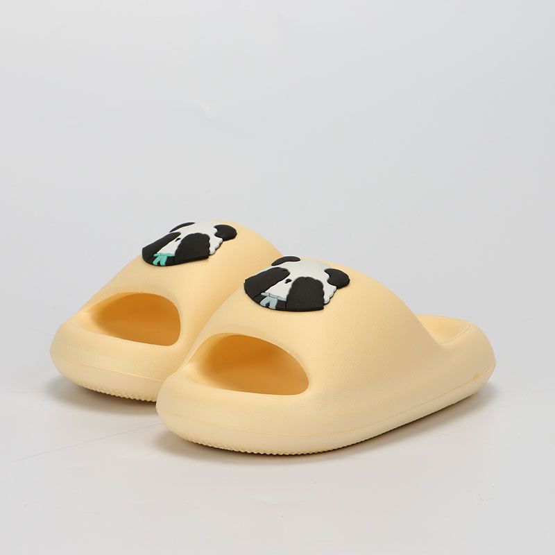 Women's Shoes Unisex Shoes Slippers Cute Cartoon Personality Homedoor Stepping On Shit Eva Thick Soled Sandals Spot_voghion.com