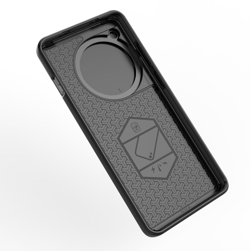 Suitable for oneplus12 battle bear window mobile phone case, one plus 12R two-in-one anti-drop bracket protective case_voghion.com
