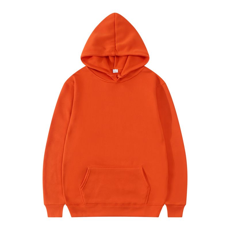 Maglione per uomo donna in autunno inverno, giacca con cappuccio in peluche e spesso, tinta unita, pannello liscio, felpa con cappuccio vuota, stampa_voghion.com