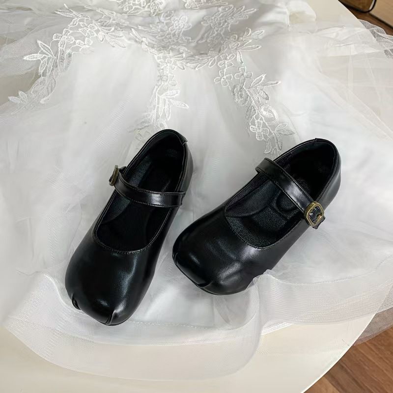 Kinderschuhe Frühling und Herbst Neue Mädchen Retro Prinzessin Schuhe Trend Casual Non Slip Square Schuhe_voghion.com