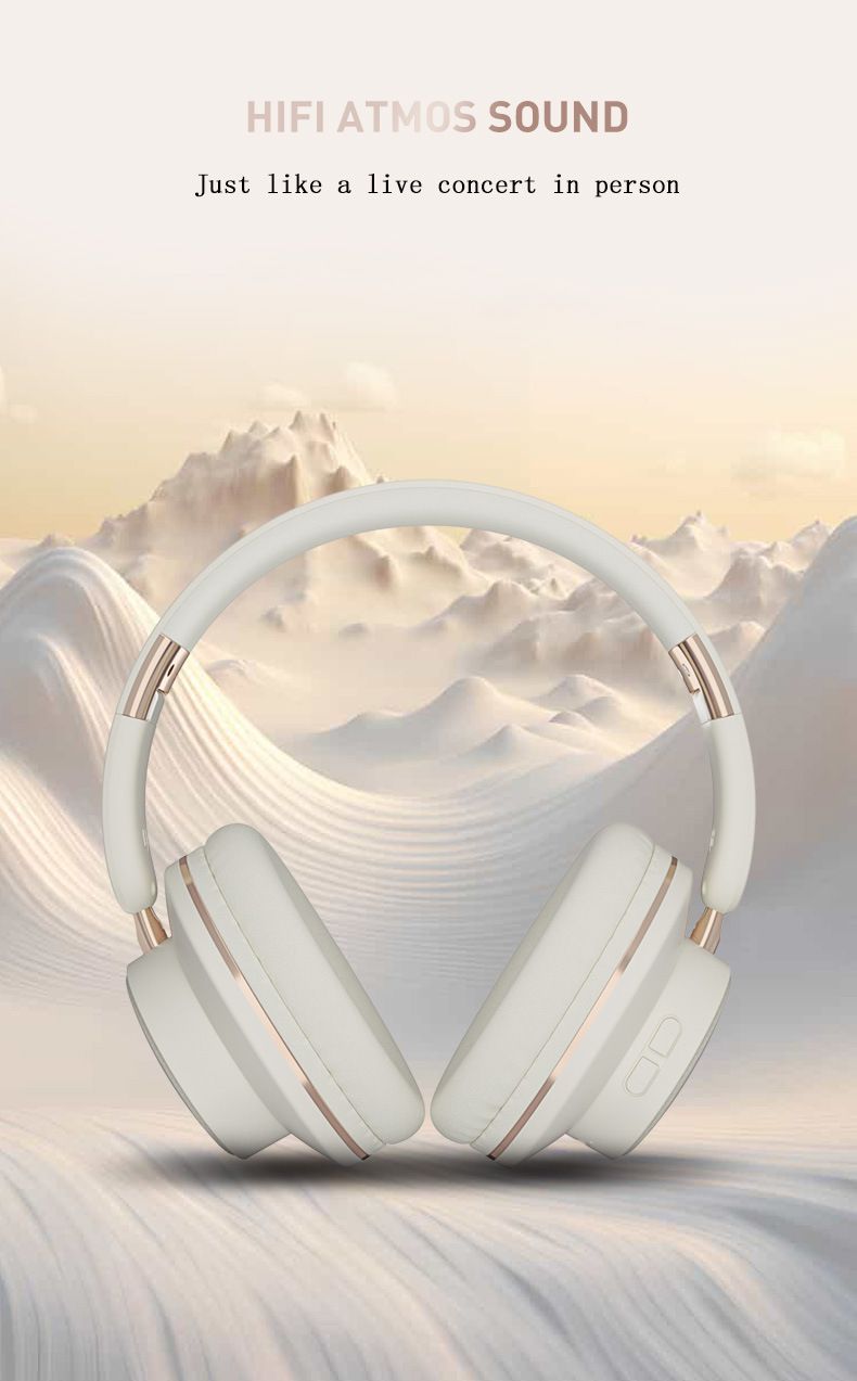 Bluetooth Headphones New H9 Head Mounted Bluetooth Headset Wireless Foldable Sports Ultra Long Battery Life Game Heavy Bass Headset_voghion.com