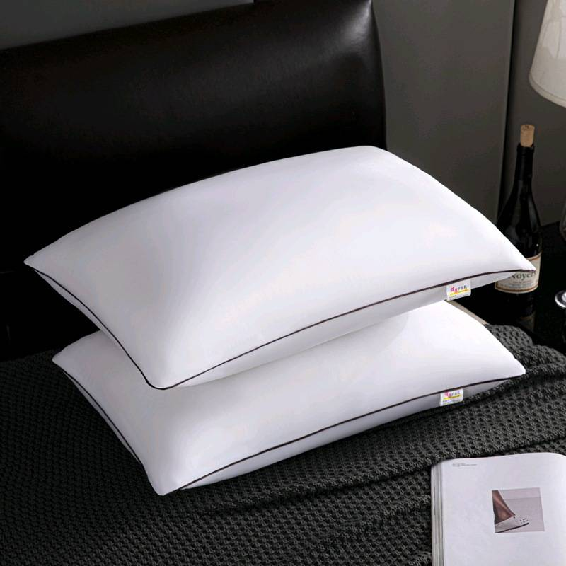 Bedding Pillows Hotel Homestay High Resilience Silk Cotton Pillow Core_voghion.com