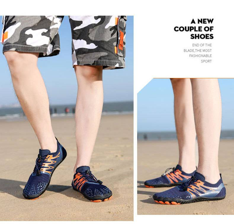 Unisex Quick-Dry Water Shoes – Lightweight Anti-Slip Aqua Shoes For Hiking, Beach, Gym & Outdoor Activities, Breathable Elastic Upper_voghion.com