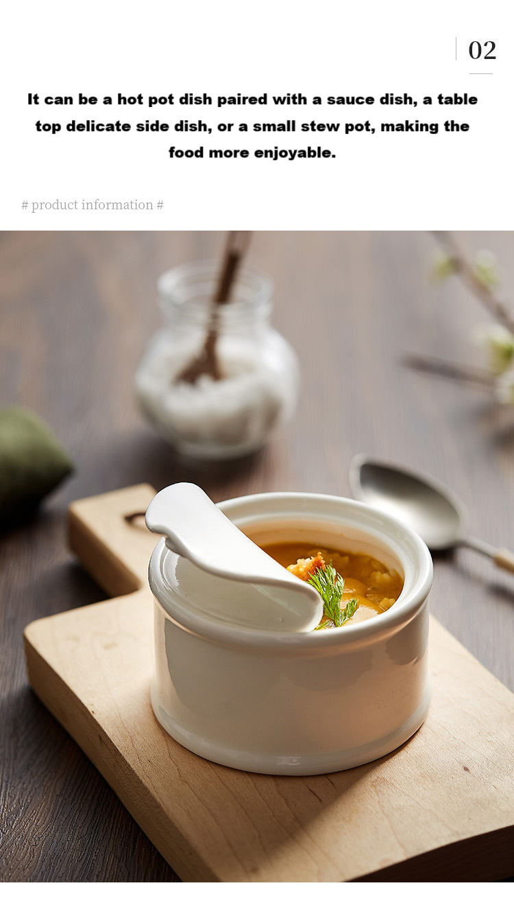 Creative Soda Cans, Ceramic Tableware, Dessert Bowls, Hotel Restaurant Specialties, Small Stew Pots, Sauce Dishes, Pudding Baking Bowls_voghion.com