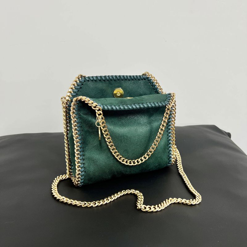Stella Mccarey Falabella Große Einkaufstasche Designertasche Damen Schwarz Einkaufskette Taschen Geldbörse Messenger Leder Handtaschen_voghion.com