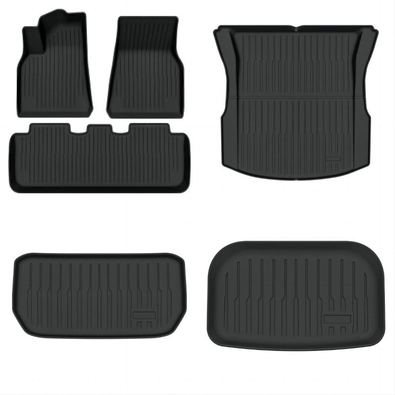 Suitable For Tesla Y/3 All-weather Waterproof And Odor-free TPE Special Car Car Floor Mat_voghion.com