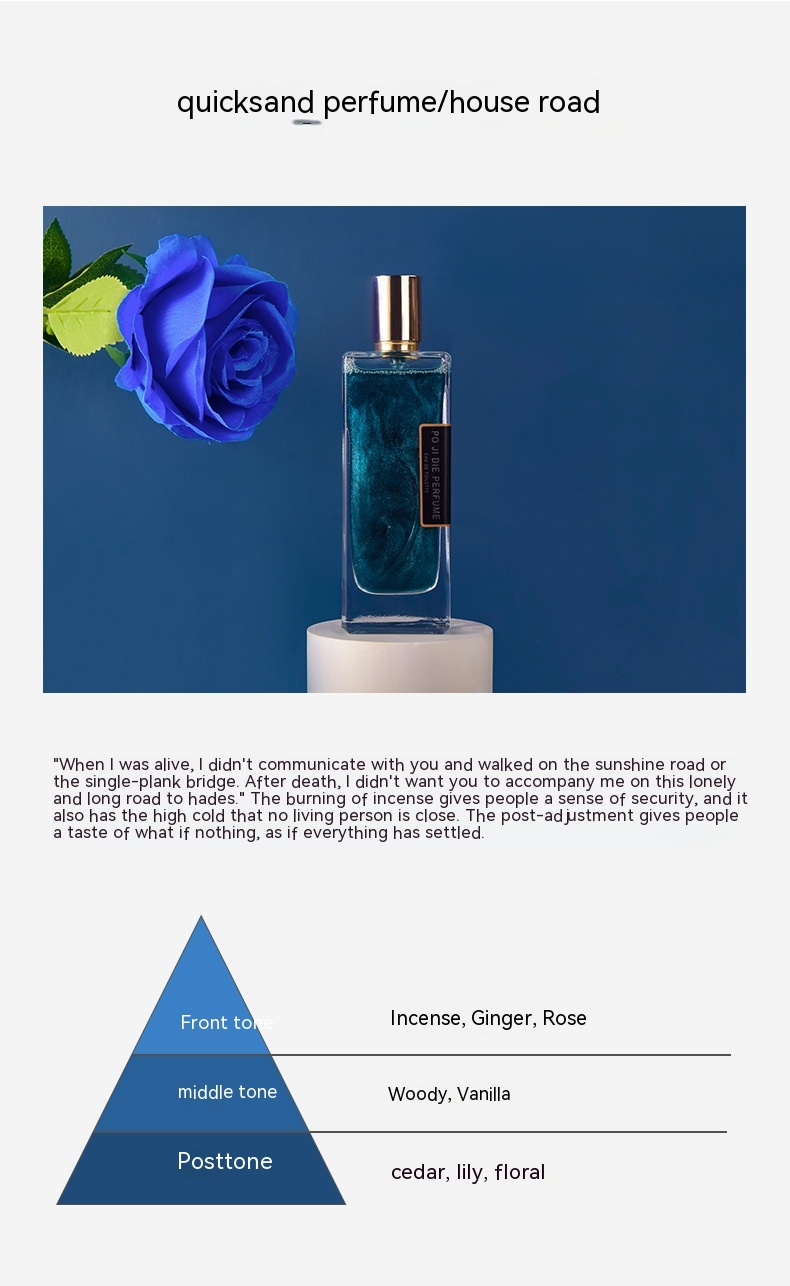 Nouveau parfum Quicksand populaire pour hommes et femmes, parfum léger longue durée, rouge Net, même fille, Spray frais et naturel_voghion.com