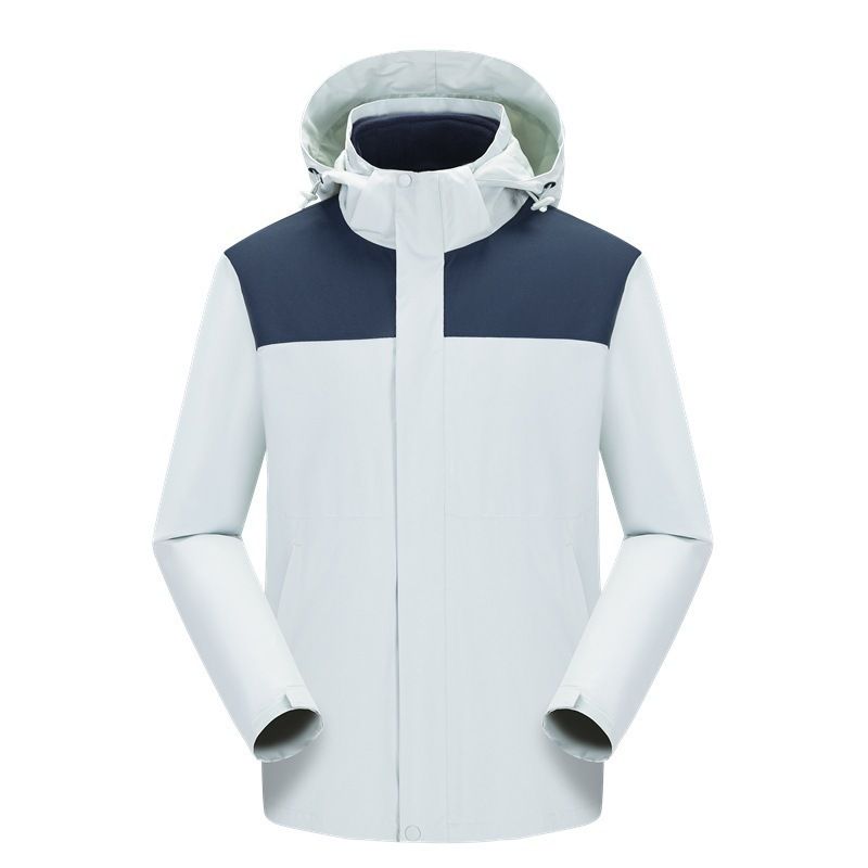 Nuova giacca 3 in 1 da esterno 2024 per uomo e donna, multicolore, abbinata per coppia, cappuccio staccabile, impermeabile_voghion.com