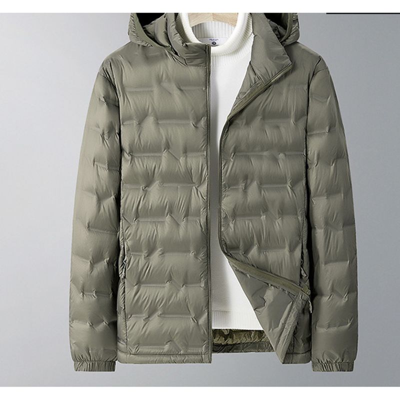 Nuova giacca leggera in grafene 2023 per uomo, piumino con cappuccio di alta qualità, casual e alla moda, taglie forti_voghion.com