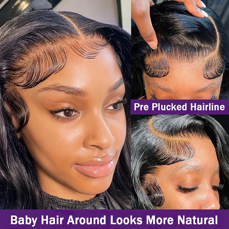 vendita calda dritto anteriore a buon mercato Glueless capelli umani 13X6 HD parrucca frontale in pizzo 4X4 6X6 parrucche di chiusura per le donne in vendita liquidazione_voghion.com
