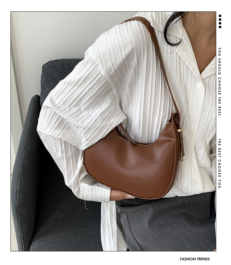 Borsa a tracolla da donna di nicchia, stile 2023, estate, popolare, nuova moda, versatile, di alta qualità, con texture alla moda, borsa sotto l'ascella_voghion.com