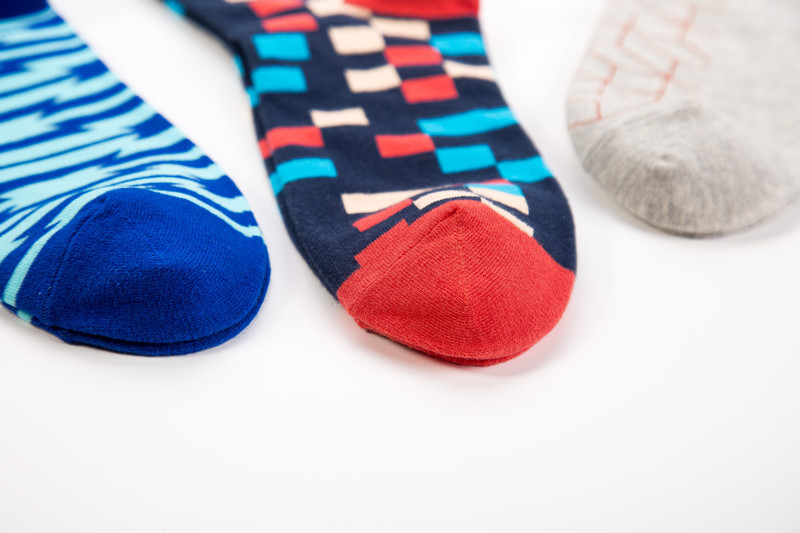 Herrensocken Herbst und Winter neue Socken Baumwolle geometrische Muster Socken lässige Mode in der Röhrenflut_voghion.com