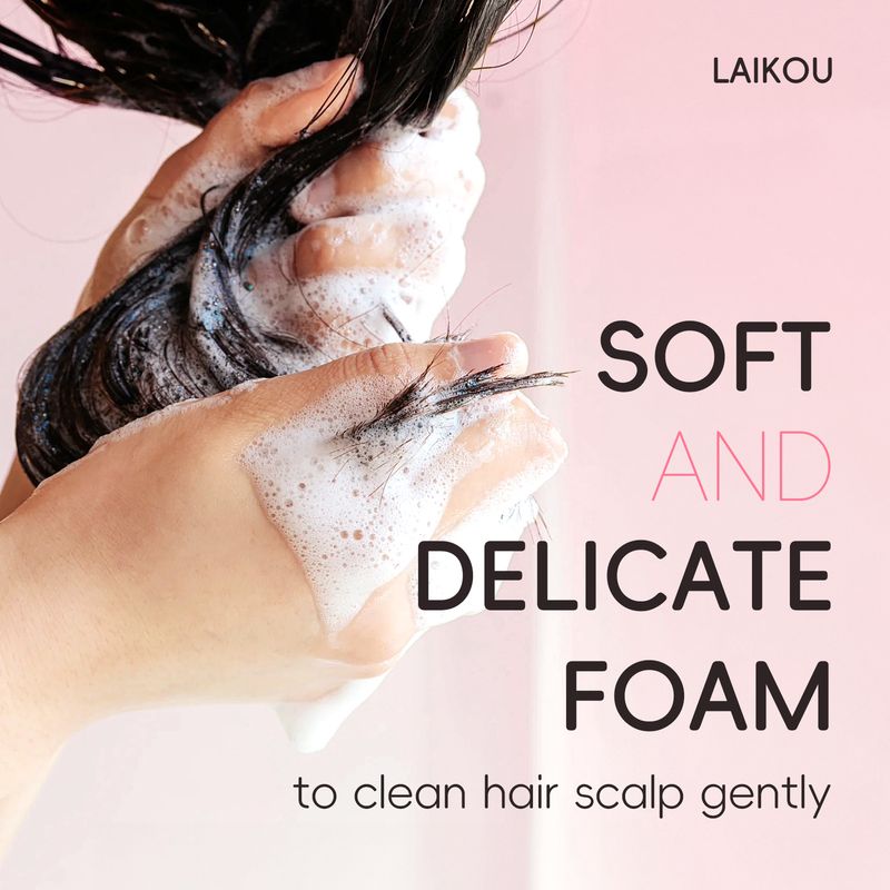LAIKOU Sakura Shampoo 400ml Grote Fles Reinigt, Verzacht, Houdt Langdurig en Laat Geur Achter_voghion.com