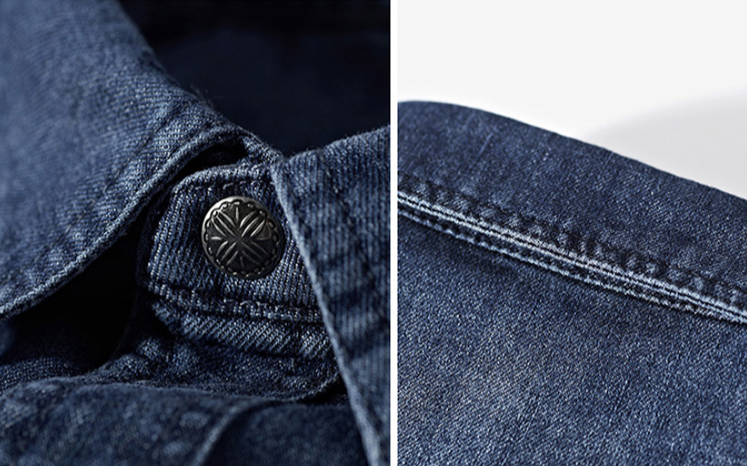 Men's Clothing Spring And Autumn New Denim Shirt Casual Long Sleeve Shirt Loose Men_voghion.com